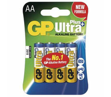 GP Ultra PLUS Alkalibatterien AA LR06 / 4 Stk