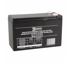 Emos Wartungsfreie Blei-Säure-Batterie 12V 7,2Ah (Faston 6,3 mm)