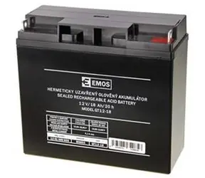 Emos Wartungsfreie Blei-Säure-Batterie 12V 18Ah