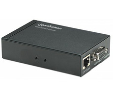 Manhattan VGA Cat5 Extender / Kit Sender + Empfängermodul UTP + Audio
