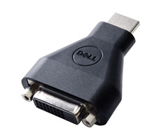 DELL HDMI (M) auf DVI-D (F) Adapter / schwarz