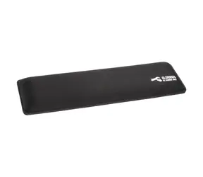 Herrliche Gaming-Unterstützung unter dem Handgelenk, 10 x 36 x 1,3 cm, schwarz / glatte Oberfläche