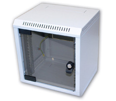 Triton 10" einteiliger Schrank 9HE/260mm / Ganzglastür