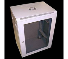 DATACOM 19" einteiliger Schrank 12HE / Höhe 450mm