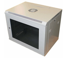 DATACOM 19" einteiliger Schrank 6HE / Höhe 450mm