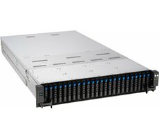Asus RS720A-E11-RS24U Server schwarz / AMD EPYC 7003 / AMD 2x SP3 / 32x DDR4 / 24x SATA / LAN / USB / 2U