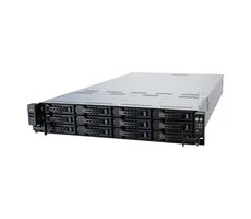 Asus RS720-E9-RS12-E Server schwarz / Intel Xeon / 2x LGA 3647 / 24x DDR4 / 12x SATA / LAN / USB / 2U