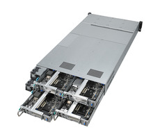 Asus RS720Q-E9-RS8-S Server schwarz / 2x Sockel LGA3647 / 12x DDR4 / 8x 2,5" SATA & SAS / LAN / USB / 1600W / 2U