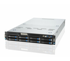 Asus ESC4000-E10 Server schwarz / 1x LGA4189 / 16x DDR4 / 8x2,5"SATA & SAS / LAN / USB / 2200W / 2U