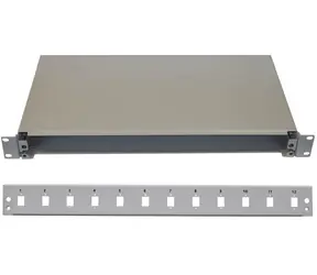 OEM Optikwanne 12xsc simplex grau / inkl. Kartusche