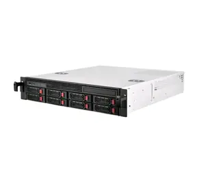 Silverstone RM21-308 Rackmount-Speicher / 2U / M-ATX / 1x USB 3.0 + 1x USB 2.0 / 3x 80mm / 8x 3,5/2,5" / 1x 5,25" 