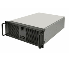 Silverstone RM400 Rackmount Server weiß / 4U / ATX / 2x USB 3.0 / 3x 5,25" / 8x 3,5" / 3x 2,5" / 160 mm Netzteil