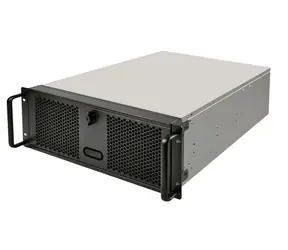 Silverstone RM400 Rackmount Server weiß / 4U / ATX / 2x USB 3.0 / 3x 5,25" / 8x 3,5" / 3x 2,5" / 160 mm Netzteil