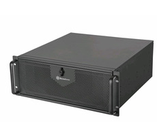 Silverstone RM42-502 Rackmount Server grau / 4U / E-ATX / 2x USB 3.0 + 1x USB-C / 2x 5,25" / 2x 3,5" / 5x 2,5" 