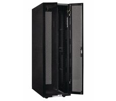 Xtendlan 42U/600x1000 Rack schwarz / perforierte Doppeltür und Rückseite (60cm Ersparnis)