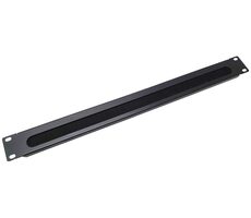 Xtendlan 19" Patchpanel 1HE mit Bürste schwarz