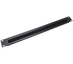 Xtendlan 19" Patchpanel 1HE mit Bürste schwarz