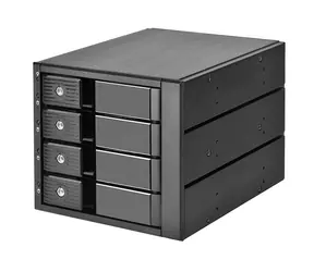 Silverstone SST-FS304-12G / Drei 5,25"-Schächte auf vier 3,5" / Hot-Swap-fähig