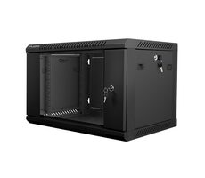 Lanberg WF01-6406-10B / Wandverteilerschrank / 6HE / Tragkraft bis 60 Kg