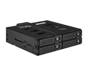 Chieftec SATA/SAS-Backplane CBP-625 / 1x 5,25" - 6x 2,5" HDDs/SSDs / Hot-Swap