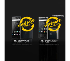 BlackBerry CashBack 3.000 / für Kaufzeitraum 12.2. - 31.3.2018 / blackberrymobile. CZ