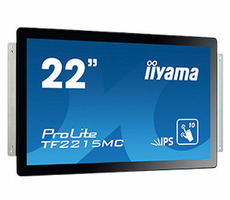 22" IIYAMA ProLite TF2215MC-B2 / 1920 x 1080 / 1000:1 / 315 cd-m2 / 14 ms / VGA+HDMI+DP