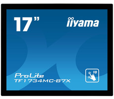 17" IIYAMA ProLite TF1734MC-B7X / TN / 1280 x 1024 / 5:4 / 5 ms / 315 cd / 1000:1 / VGA+HDMI+DP / USB / Touch