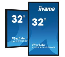 31,5" IIYAMA ProLite LH3275HS-B1AG / IPS / 1920 x 1080 / 16:9 / 8 ms / 500 cd / 1200:1 / HDMI+DP / USB