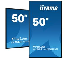 50" IIYAMA LH5041UHS-B2AG / 3840 x 2160 / 500cd / 5000:1 / 3x HDMI / VGA / USB / LAN