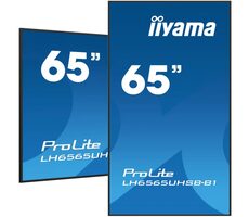64.5" IIYAMA LH6565UHSB-B1 / 3840x2160 / IPS / 16:9 / 8ms / 1200:1 / 800cd-m2 / HDMI+DP+USB / VESA