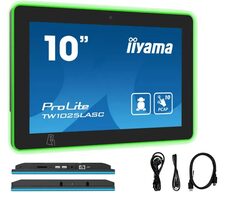 10" IIYAMA ProLite TW1025LASC-B1PNR / IPS / 1280 x 800 / 16:10 / 25 ms / 390 cd / 1000:1 / USB
