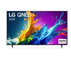 43" LG 43QNED80 schwarz / 3840 x 2160 / LED / HDMI / USB / WLAN / LAN / DVB-T2 / 20W Lautsprecher