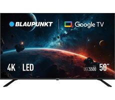 50" Blaupunkt 50UGC5500S schwarz / 4K / LED / Google TV / USB / HDMI / CI / CI+ / WLAN / Bluetooth / VESA