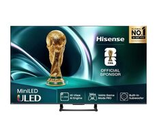 65" Hisense 65U7Q schwarz / UHD / QLED / HDMI / USB / CI+ / LAN / WLAN / DVB-T2&C&S2 / 40W Lautsprecher