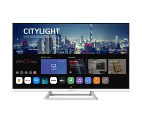 32" Sencor SLE 32S841BW weiß / 1366 x 768 / LED / HDMI / USB / DVB-T & T2 & C & S & S2 