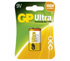 GP 9V Ultra Alkaline - 1 Stk