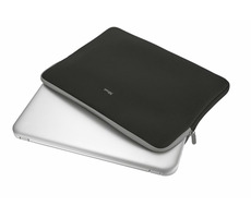 Trust Primo Soft Sleeve 15,6" schwarz / Softhülle für Notebooks / 290x410 mm