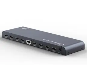 PremiumCord HDMI 2.0 Splitter 1-8 Ports / 4K x 2K/60Hz / FULL HD / 3D / Schwarz