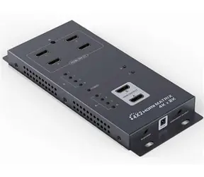 PremiumCord HDMI-Matrixschalter mit Audio / 4Kx2K-Auflösung / 4 Eingänge / 2 Ausgänge