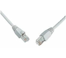 Solaris CAT6 SFTP PVC 0,5m grau / Patchkabel / RJ45-RJ45 / AWG26 