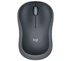 Logitech Wireless Mouse M185 / optisch / 3 Tasten / grau-schwarz