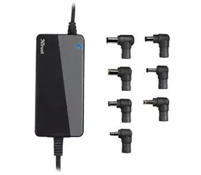 Trust Primo 90W Laptop-Ladegerät / 18-20V / 6 Anschlüsse