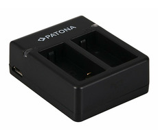 Patona Ladegerät für Dual GoPro Hero 3 / USB-Digitalkamera