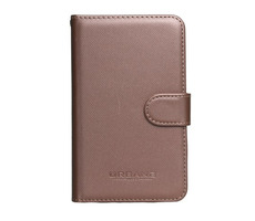 FASHION BOOK UNI Hülle für 5,8" - 6,2" braun