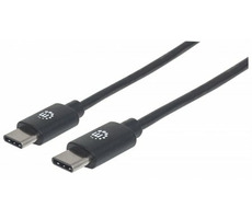 Manhattan Kabel Hi-Speed USB-C Stecker > USB-C Stecker 3M / schwarz