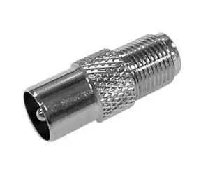 Zircon Reduktions-F-Buchse/IEC-Stecker