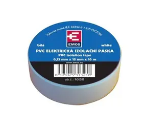 OEM -Isolierband aus PVC, 15 mm/10 m, weiß