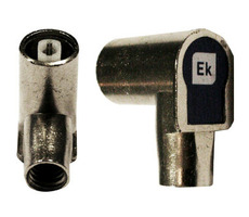 ITS Stecker IEC-Buchse 6,9 mm gewinkelt Profi