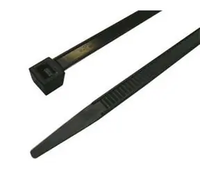 Zircon -Spannband schwarz 4,8 x 300 mm - Packung  100 Stück