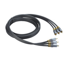 OPTISCHES Kabel 3x Cinch(M) - 3x Cinch(M) Premium 3M